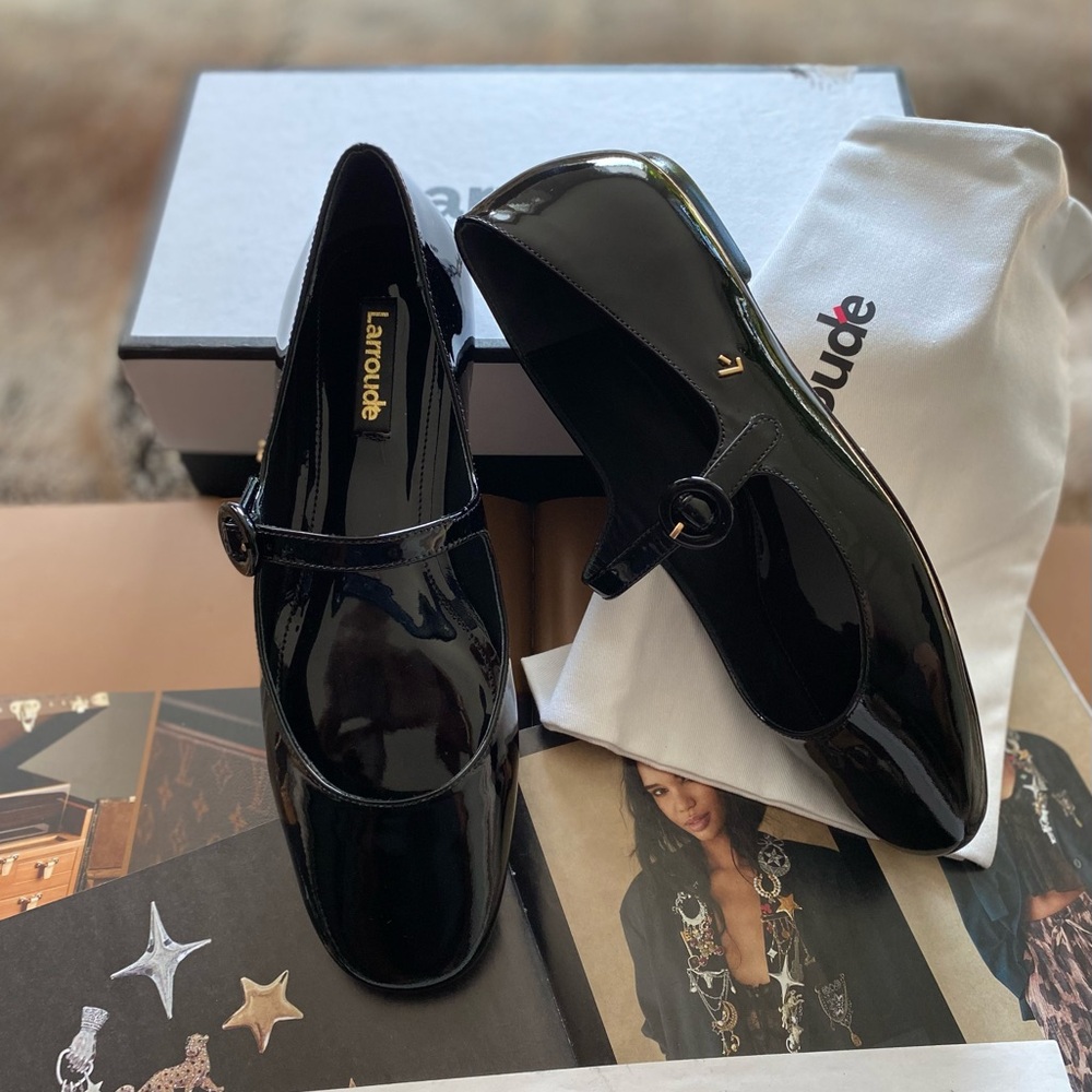 Blair Ballet Flat In Black Patent